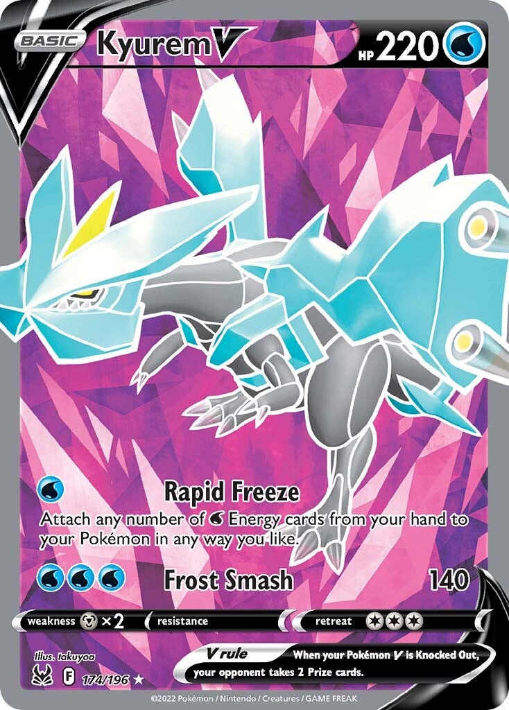 Kyurem V (174/196) [Sword & Shield: Lost Origin] - Pokémon - Card Brawlers | Quebec | Canada |