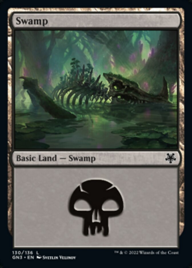 Swamp (130) [Game Night: Free-for-All] - Magic: The Gathering - Card Brawlers | Quebec | Canada |