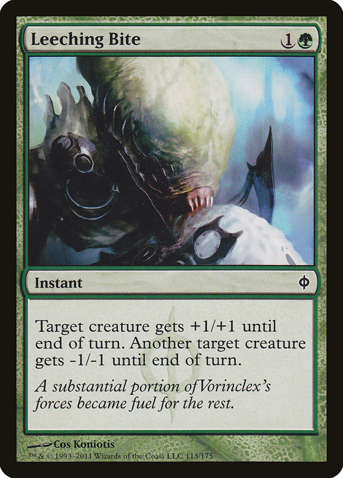 Leeching Bite [New Phyrexia] - Magic: The Gathering - Card Brawlers | Quebec | Canada |