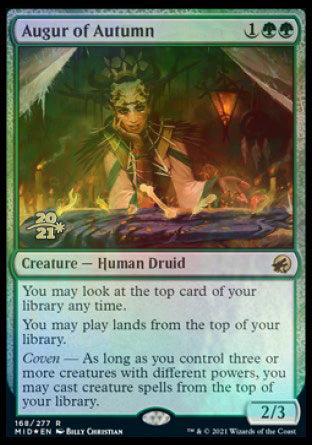 Augur of Autumn [Innistrad: Midnight Hunt Prerelease Promos] - Magic: The Gathering - Card Brawlers | Quebec | Canada |