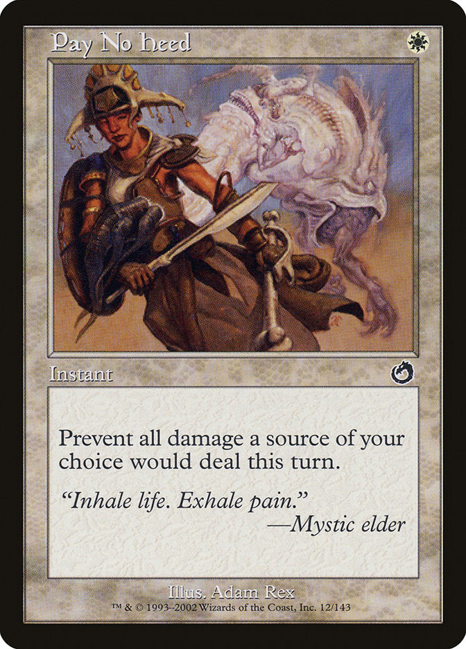 Pay No Heed [Torment] - Magic: The Gathering - Card Brawlers | Quebec | Canada |