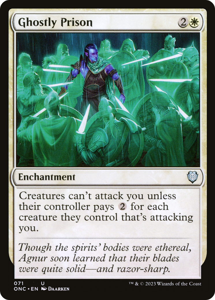 Ghostly Prison [Phyrexia: All Will Be One Commander] - Magic: The Gathering - Card Brawlers | Quebec | Canada |
