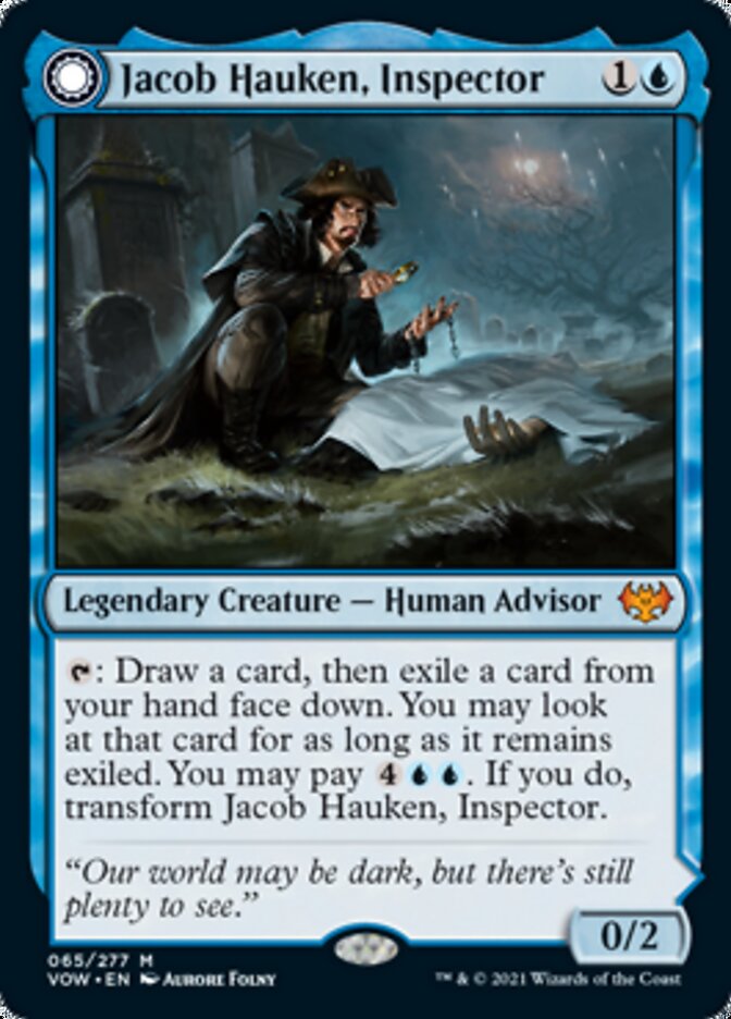 Jacob Hauken, Inspector // Hauken's Insight [Innistrad: Crimson Vow] - Magic: The Gathering - Card Brawlers | Quebec | Canada |