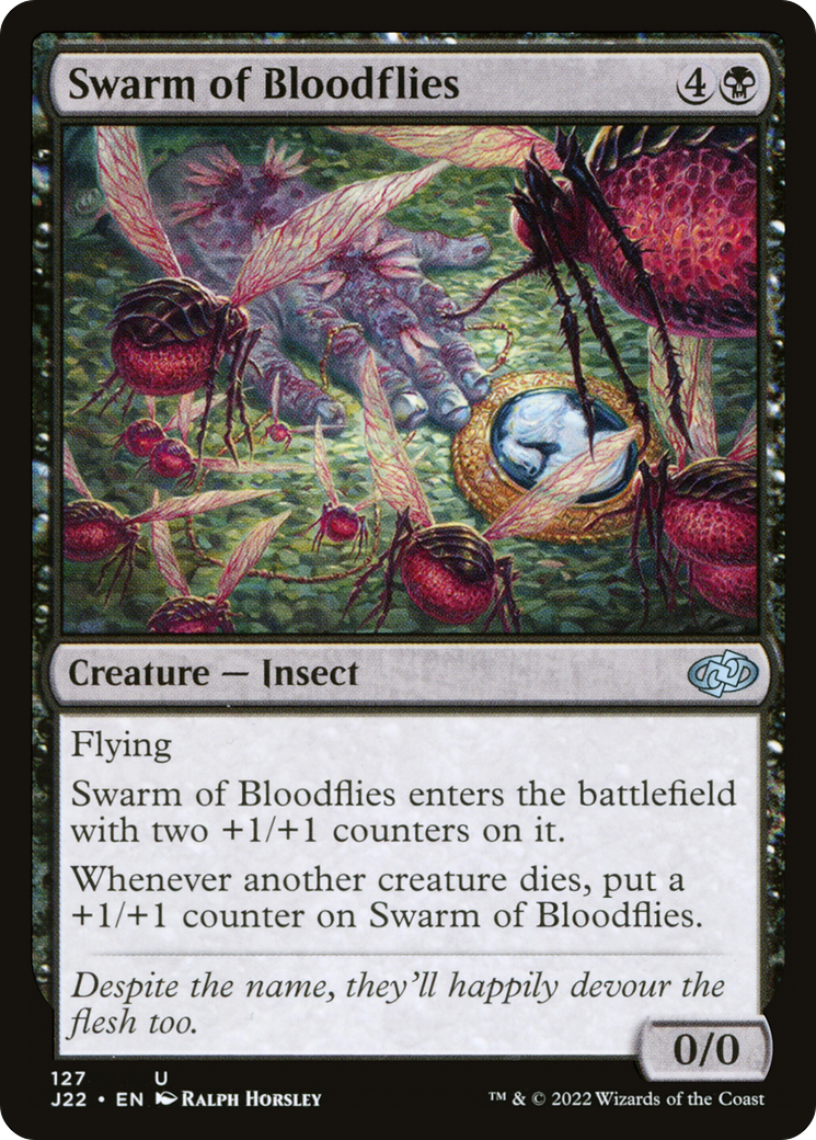 Swarm of Bloodflies [Jumpstart 2022] - Magic: The Gathering - Card Brawlers | Quebec | Canada |