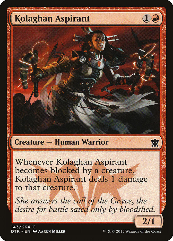 Kolaghan Aspirant [Dragons of Tarkir] - Magic: The Gathering - Card Brawlers | Quebec | Canada |