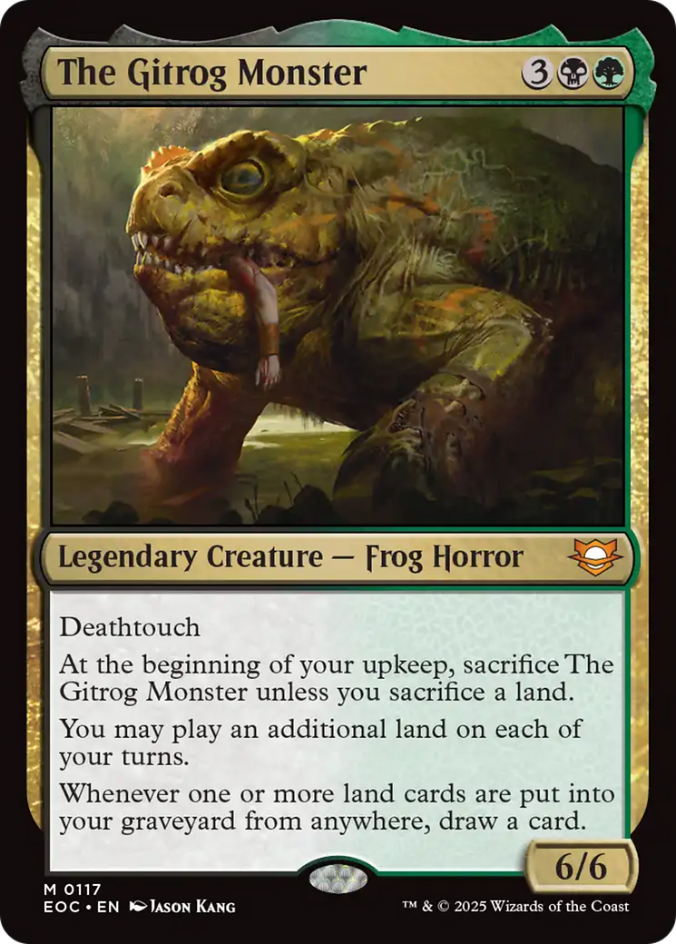 The Gitrog Monster [Edge of Eternities Commander] - Magic: The Gathering - Card Brawlers | Quebec | Canada |