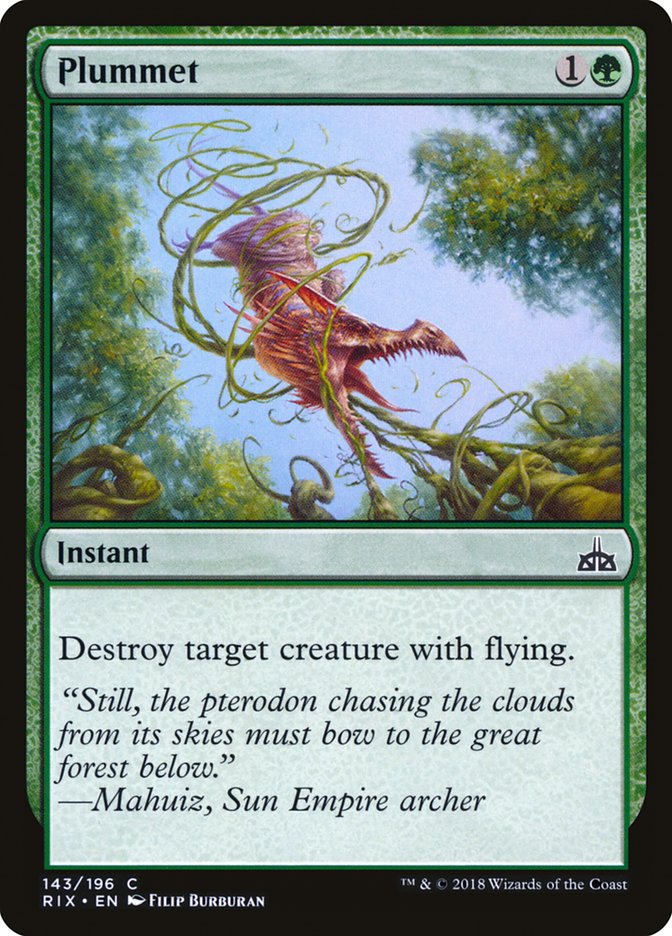 Plummet [Rivals of Ixalan] - Magic: The Gathering - Card Brawlers | Quebec | Canada |