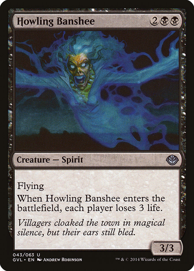 Howling Banshee (Garruk vs. Liliana) [Duel Decks Anthology] - Magic: The Gathering - Card Brawlers | Quebec | Canada |