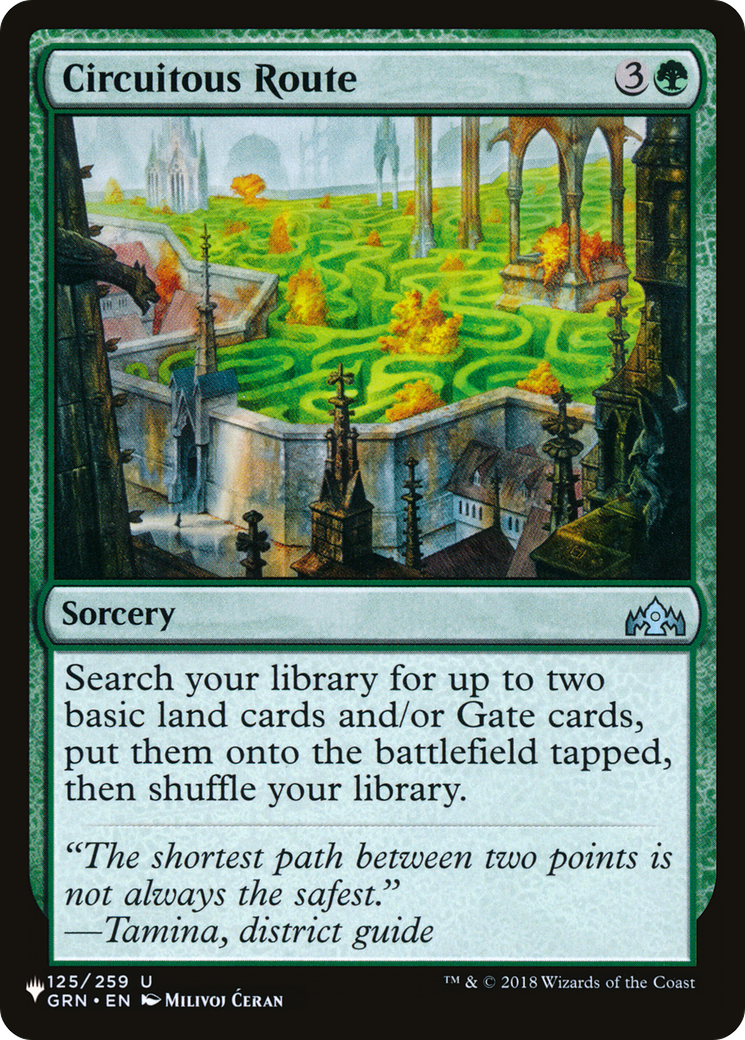 Circuitous Route [The List] - Magic: The Gathering - Card Brawlers | Quebec | Canada |
