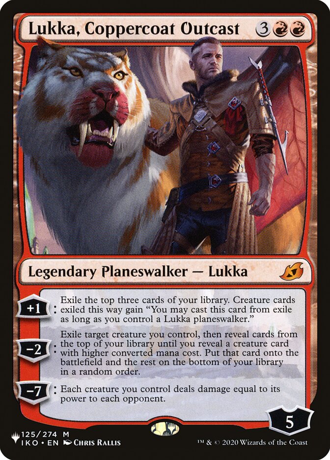 Lukka, Coppercoat Outcast [The List] - Magic: The Gathering - Card Brawlers | Quebec | Canada |
