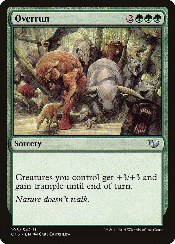 Overrun [Commander 2015] - Magic: The Gathering - Card Brawlers | Quebec | Canada |