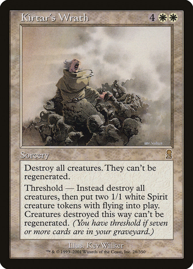 Kirtar's Wrath [Odyssey] - Magic: The Gathering - Card Brawlers | Quebec | Canada |