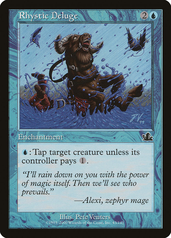 Rhystic Deluge [Prophecy] - Magic: The Gathering - Card Brawlers | Quebec | Canada |
