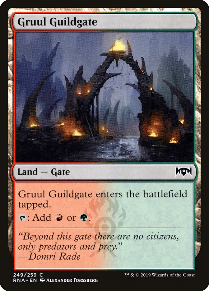 Gruul Guildgate (249/259) [Ravnica Allegiance] - Magic: The Gathering - Card Brawlers | Quebec | Canada |