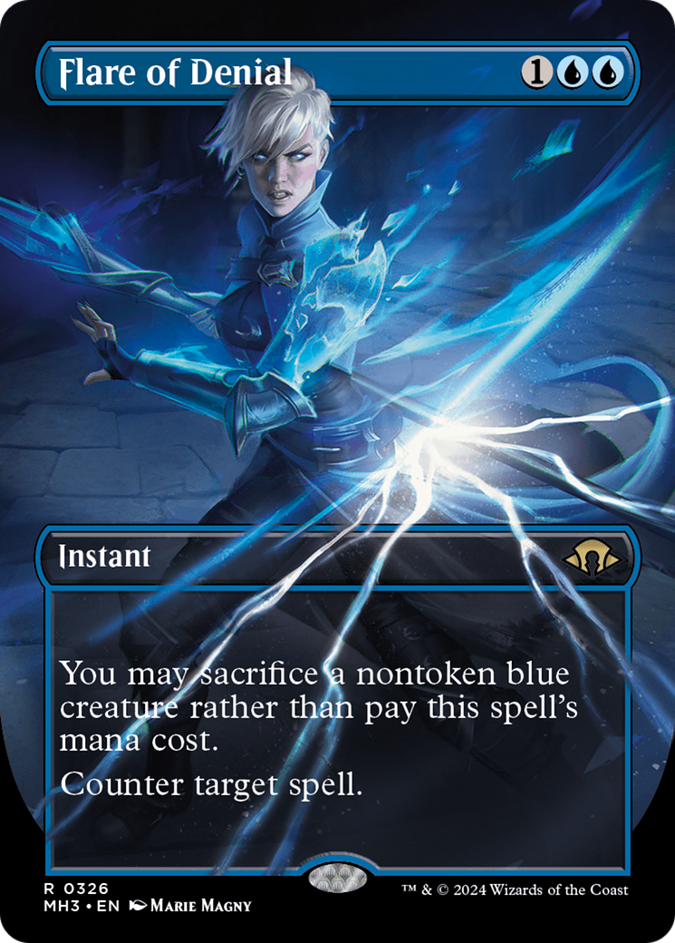 Flare of Denial (Borderless) [Modern Horizons 3] - Magic: The Gathering - Card Brawlers | Quebec | Canada |