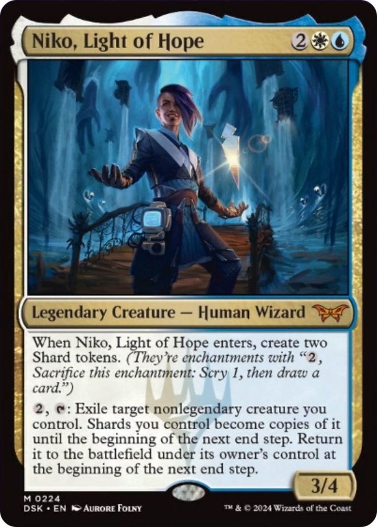 Niko, Light of Hope [Duskmourn: House of Horror] - Magic: The Gathering - Card Brawlers | Quebec | Canada |
