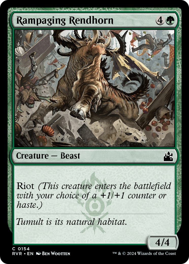Rampaging Rendhorn [Ravnica Remastered] - Magic: The Gathering - Card Brawlers | Quebec | Canada |