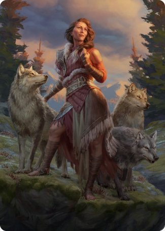Arlinn, the Pack's Hope 1 Art Card [Innistrad: Midnight Hunt Art Series] - Magic: The Gathering - Card Brawlers | Quebec | Canada |