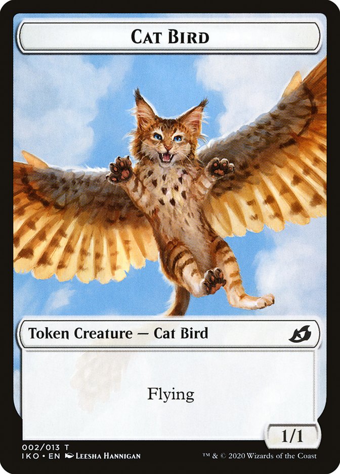 Cat Bird Token [Ikoria: Lair of Behemoths Tokens] - Magic: The Gathering - Card Brawlers | Quebec | Canada |