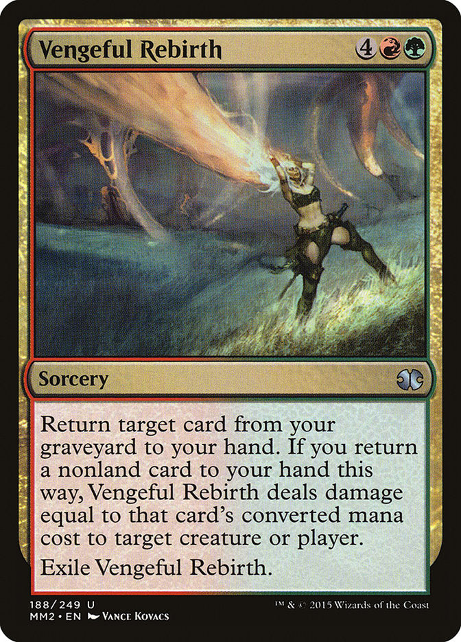 Vengeful Rebirth [Modern Masters 2015] - Magic: The Gathering - Card Brawlers | Quebec | Canada |