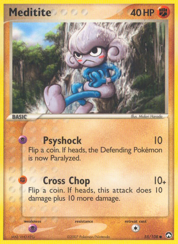 Meditite (55/108) [EX: Power Keepers] - Pokémon - Card Brawlers | Quebec | Canada |