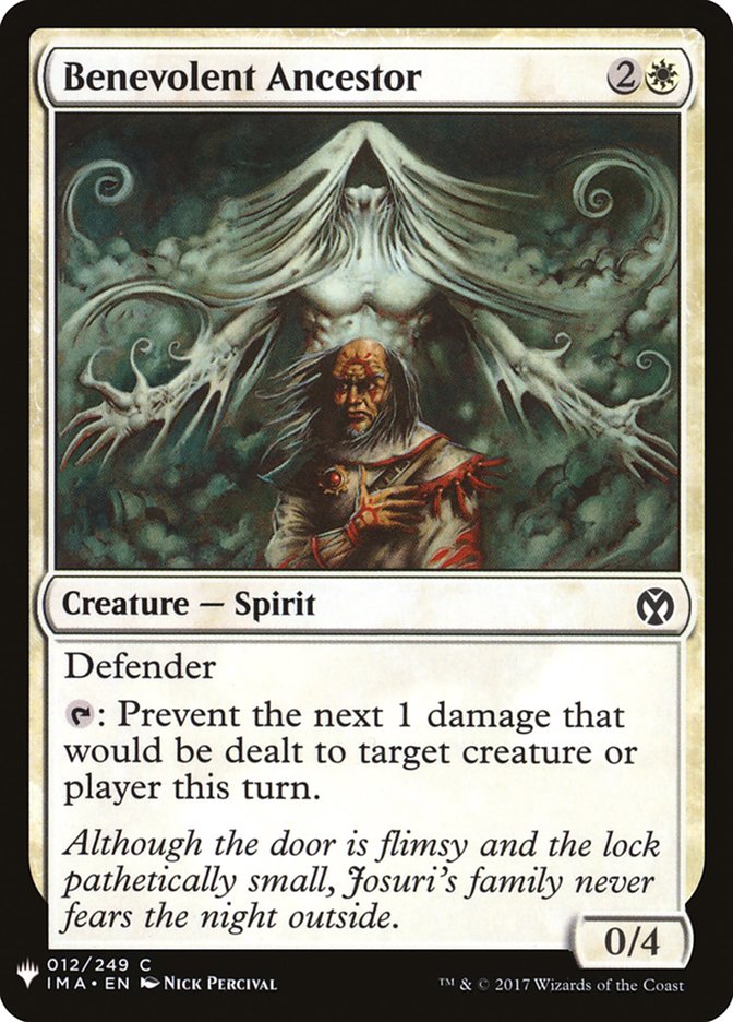 Benevolent Ancestor [Mystery Booster] - Magic: The Gathering - Card Brawlers | Quebec | Canada |