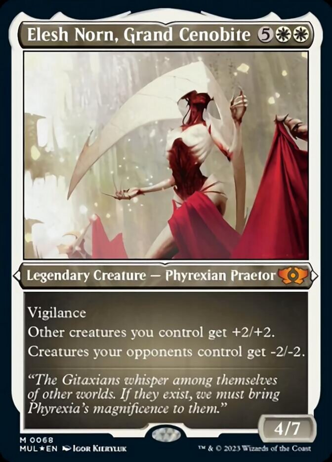 Elesh Norn, Grand Cenobite (Foil Etched) [Multiverse Legends] - Magic: The Gathering - Card Brawlers | Quebec | Canada |