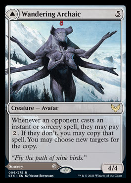 Wandering Archaic // Explore the Vastlands [Strixhaven: School of Mages] - Magic: The Gathering - Card Brawlers | Quebec | Canada |