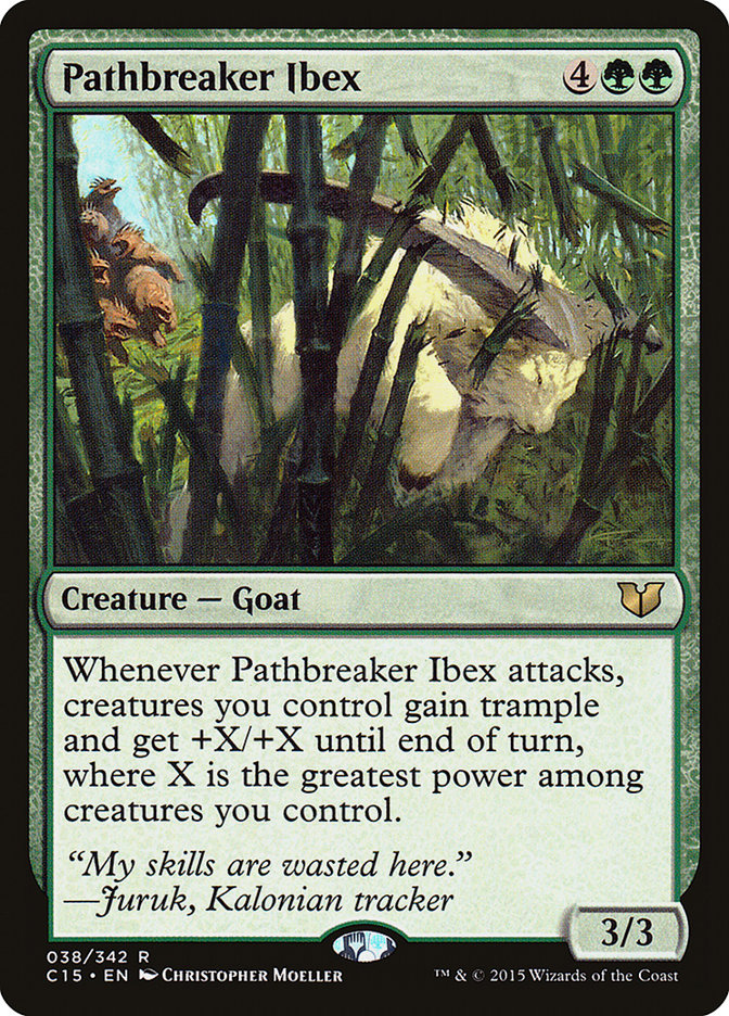 Pathbreaker Ibex [Commander 2015] - Magic: The Gathering - Card Brawlers | Quebec | Canada |