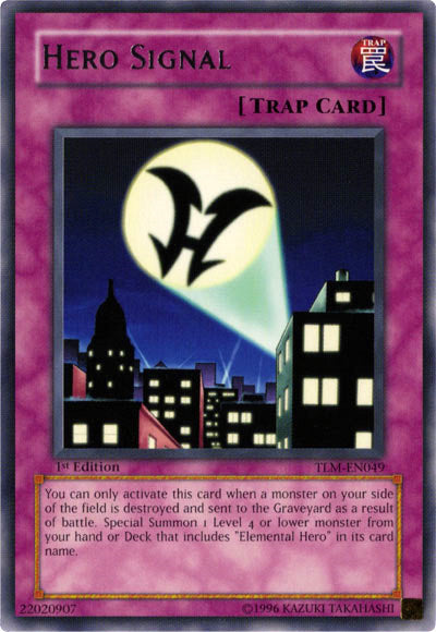 Hero Signal [TLM-EN049] Rare - Yu-Gi-Oh! - Card Brawlers | Quebec | Canada |