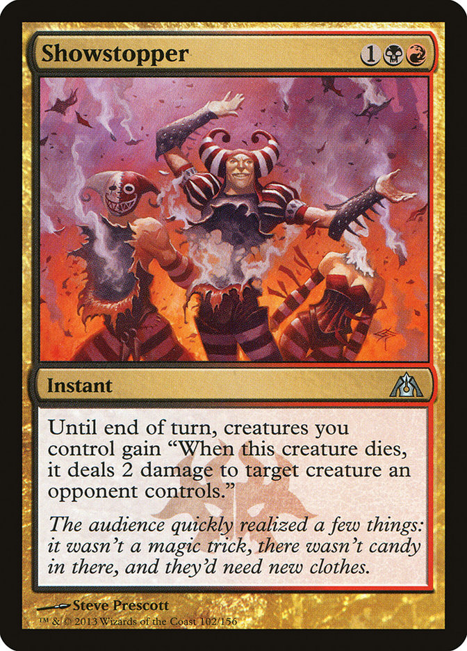 Showstopper [Dragon's Maze] - Magic: The Gathering - Card Brawlers | Quebec | Canada |