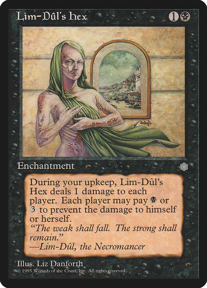 Lim-Dul's Hex [Ice Age] - Magic: The Gathering - Card Brawlers | Quebec | Canada |