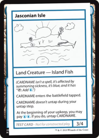Jasconian Isle (2021 Edition) [Mystery Booster Playtest Cards] - Magic: The Gathering - Card Brawlers | Quebec | Canada |