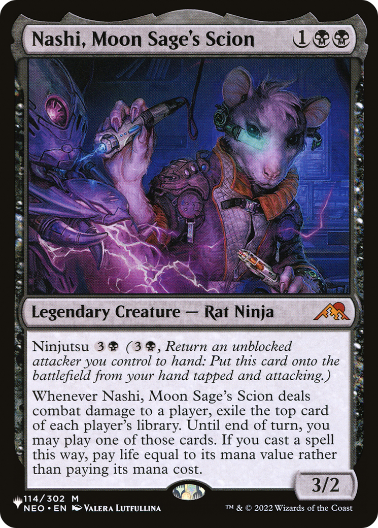 Nashi, Moon Sage's Scion [The List] - Magic: The Gathering - Card Brawlers | Quebec | Canada |