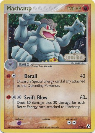 Machamp (9/92) (Stamped) [EX: Legend Maker] - Pokémon - Card Brawlers | Quebec | Canada |