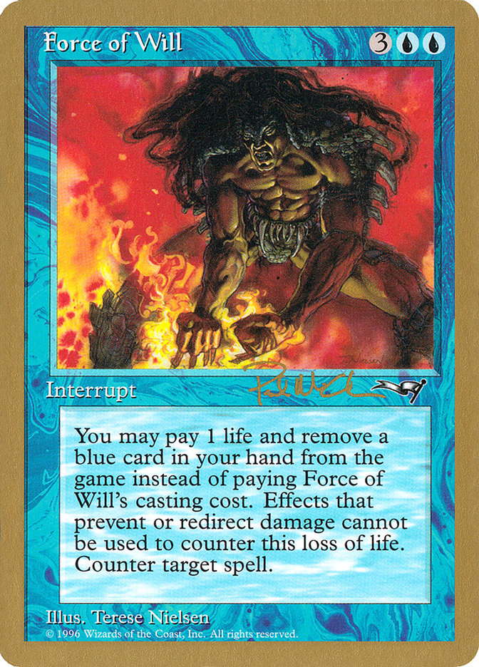 Force of Will (Paul McCabe) [World Championship Decks 1997] - Magic: The Gathering - Card Brawlers | Quebec | Canada |