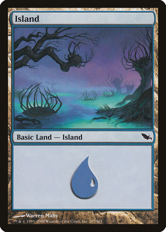 Island (287) [Shadowmoor] - Magic: The Gathering - Card Brawlers | Quebec | Canada |