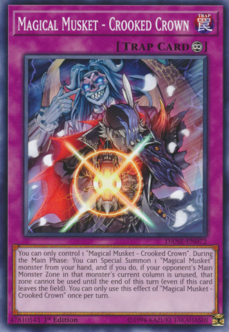 Magical Musket - Crooked Crown [DANE-EN072] Common - Yu-Gi-Oh! - Card Brawlers | Quebec | Canada |