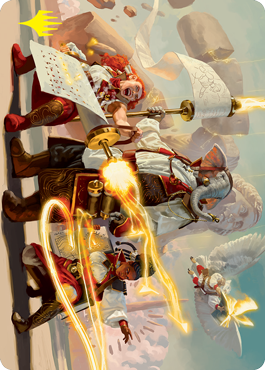 Lorehold Command Art Card (Gold-Stamped Signature) [Strixhaven: School of Mages Art Series] - Magic: The Gathering - Card Brawlers | Quebec | Canada |