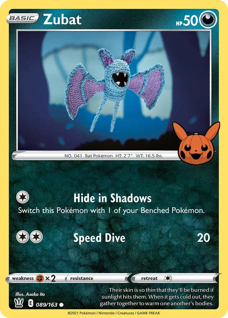Zubat (089/163) [Trick or Trade] - Pokémon - Card Brawlers | Quebec | Canada |