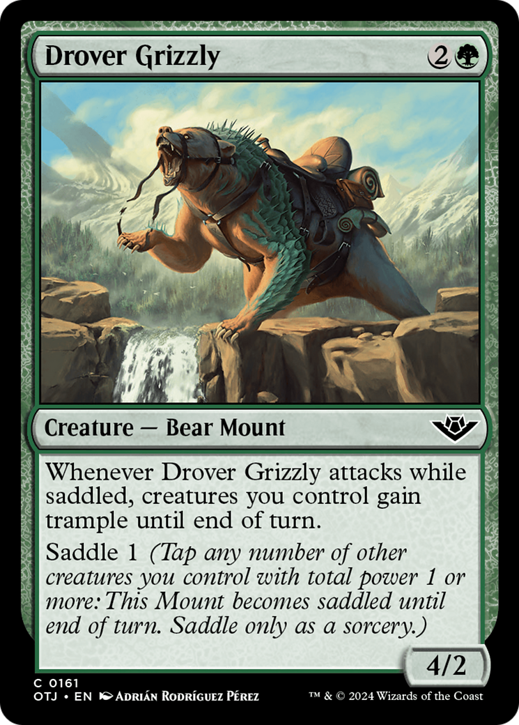 Drover Grizzly [Outlaws of Thunder Junction] - Magic: The Gathering - Card Brawlers | Quebec | Canada |