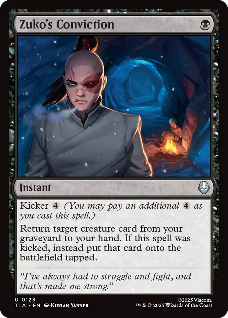 Zuko's Conviction [Avatar: The Last Airbender] - Magic: The Gathering - Card Brawlers | Quebec | Canada |
