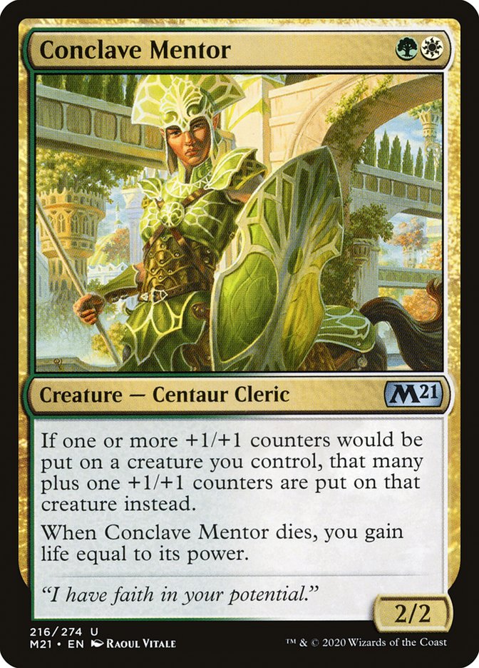 Conclave Mentor [Core Set 2021] - Magic: The Gathering - Card Brawlers | Quebec | Canada |