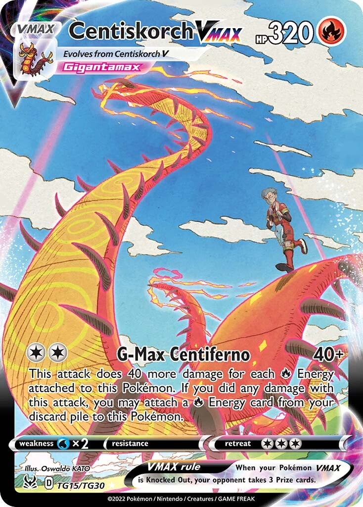 Centiskorch VMAX (TG15/TG30) [Sword & Shield: Lost Origin] - Pokémon - Card Brawlers | Quebec | Canada |