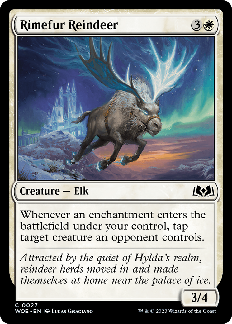 Rimefur Reindeer [Wilds of Eldraine] - Magic: The Gathering - Card Brawlers | Quebec | Canada |