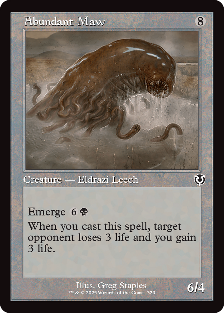 Abundant Maw (Retro Frame) [Innistrad Remastered] - Magic: The Gathering - Card Brawlers | Quebec | Canada |