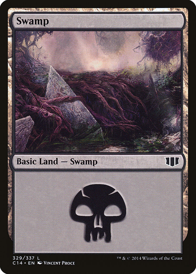 Swamp (329) [Commander 2014] - Magic: The Gathering - Card Brawlers | Quebec | Canada |