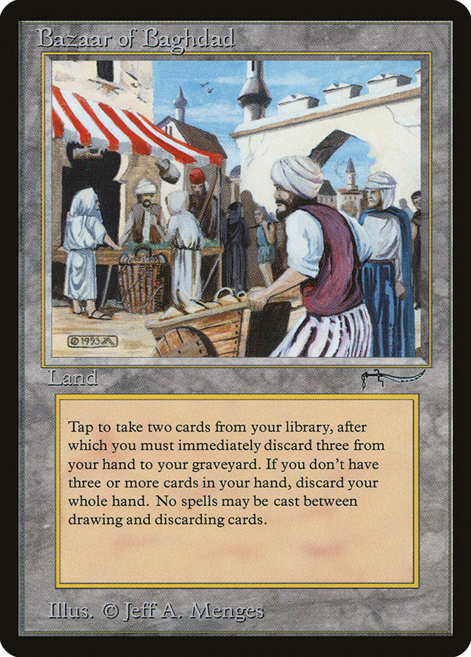 Bazaar of Baghdad [Arabian Nights] - Magic: The Gathering - Card Brawlers | Quebec | Canada |