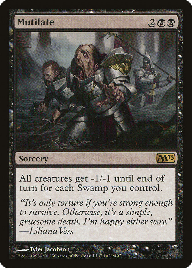 Mutilate [Magic 2013] - Magic: The Gathering - Card Brawlers | Quebec | Canada |