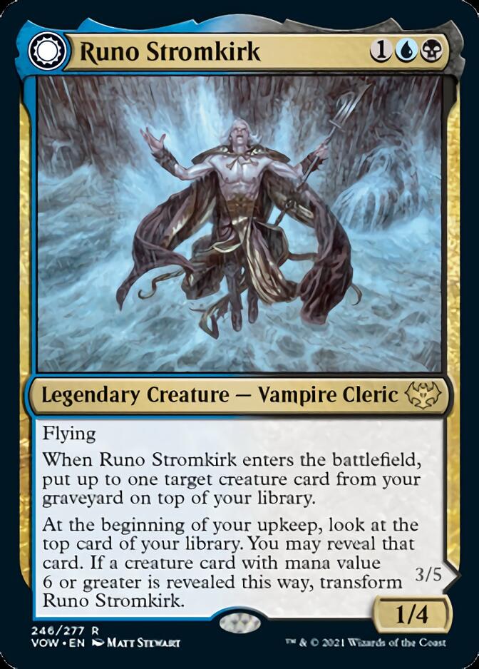 Runo Stromkirk // Krothuss, Lord of the Deep [Innistrad: Crimson Vow] - Magic: The Gathering - Card Brawlers | Quebec | Canada |